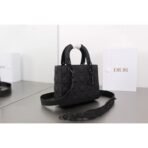 Small  Lady Dior My ABCDior bag Ultramatte Cannage Calfskin - Image 6