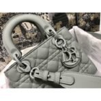 Small  Lady Dior My ABCDior bag Ultramatte Cannage Calfskin - Image 5