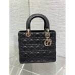 Medium Lady Dior Lambskin  Bag - Image 8