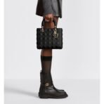 Medium Lady Dior Lambskin  Bag - Image 11