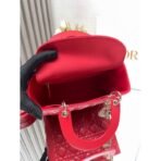 Medium Lady Dior Lambskin  Bag - Image 10