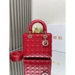 Medium Lady Dior Lambskin  Bag - Image 9
