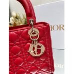 Medium Lady Dior Lambskin  Bag - Image 8
