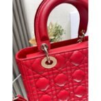 Medium Lady Dior Lambskin  Bag - Image 7