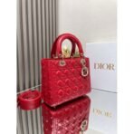 Medium Lady Dior Lambskin  Bag - Image 6