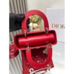 Medium Lady Dior Lambskin  Bag - Image 3