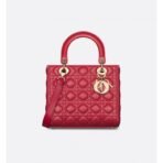 Medium Lady Dior Lambskin  Bag