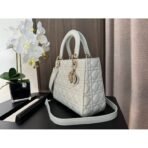 Medium Lady Dior Lambskin  Bag - Image 10