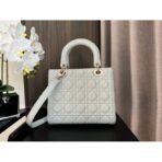 Medium Lady Dior Lambskin  Bag - Image 9