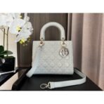 Medium Lady Dior Lambskin  Bag - Image 5