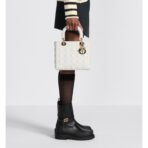 Medium Lady Dior Lambskin  Bag - Image 12