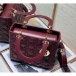 Medium Lady Dior Lambskin  Bag - Image 10
