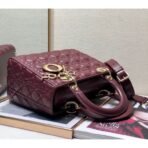 Medium Lady Dior Lambskin  Bag - Image 5
