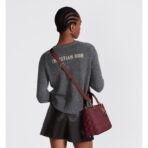 Medium Lady Dior Lambskin  Bag - Image 12