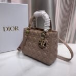 Medium Lady Dior Lambskin  Bag - Image 7
