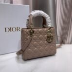 Medium Lady Dior Lambskin  Bag - Image 6