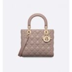 Medium Lady Dior Lambskin  Bag