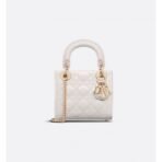Mini Lady Dior Bag Lacquer leather