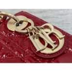 Mini Lady Dior Bag Lacquer leather - Image 9