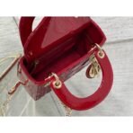 Mini Lady Dior Bag Lacquer leather - Image 3