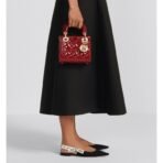 Mini Lady Dior Bag Lacquer leather - Image 11