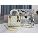 Mini Lady Dior Bag Lacquer leather - Image 8