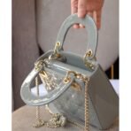 Mini Lady Dior Bag Lacquer leather - Image 3