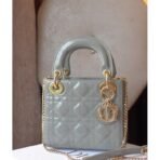 Mini Lady Dior Bag Lacquer leather - Image 7