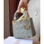 Mini Lady Dior Bag Lacquer leather - Image 8