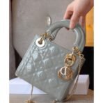 Mini Lady Dior Bag Lacquer leather - Image 10