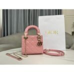 Mini Lady Dior Bag Lacquer leather - Image 9