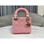 Mini Lady Dior Bag Lacquer leather - Image 8