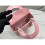 Mini Lady Dior Bag Lacquer leather - Image 11