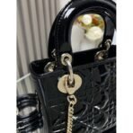 Mini Lady Dior Bag Lacquer leather - Image 7