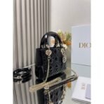 Mini Lady Dior Bag Lacquer leather - Image 12
