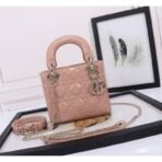 Mini Lady Dior Bag Lacquer leather - Image 9