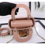 Mini Lady Dior Bag Lacquer leather - Image 5