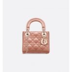 Mini Lady Dior Bag Lacquer leather