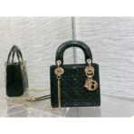 Mini Lady Dior Bag Lacquer leather - Image 9