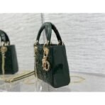 Mini Lady Dior Bag Lacquer leather - Image 4