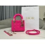 Mini Lady Dior Bag Lacquer leather - Image 10