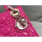 Mini Lady Dior Bag Lacquer leather - Image 6