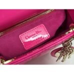 Mini Lady Dior Bag Lacquer leather - Image 11