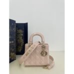 Small Lady Dior Lacquer leather Bag - Image 9