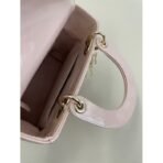 Small Lady Dior Lacquer leather Bag - Image 11