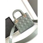 Small Lady Dior Lacquer leather Bag - Image 7