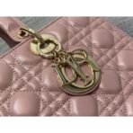 Large Lady Dior Lambskin Bag - Image 7