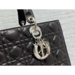 Large Lady Dior Lambskin Bag - Image 5