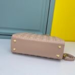 Large Lady Dior Lambskin Bag - Image 3