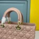 Large Lady Dior Lambskin Bag - Image 11